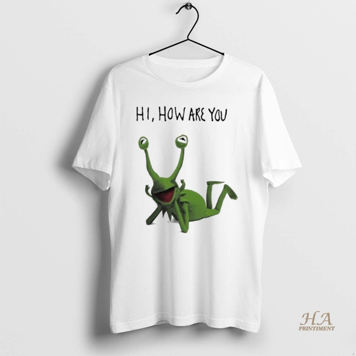 Official Kermit The Frog Hi How Are You Eyes Shirt Hoodie Sweatshirt | PurePodTees.com