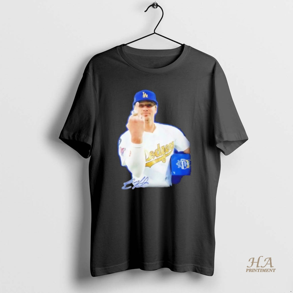 Official Kike Hernandez Middle Finger Shirt Hoodie Sweatshirt | PurePodTees.com