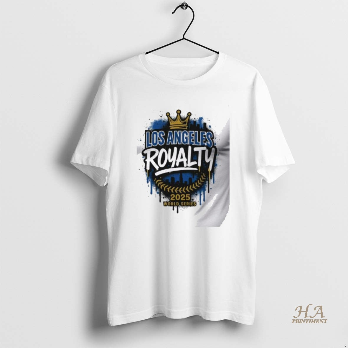 Official King Los Angeles Royalty 2025 World Series T Men Shirt Hoodie Sweatshirt | PurePodTees.com