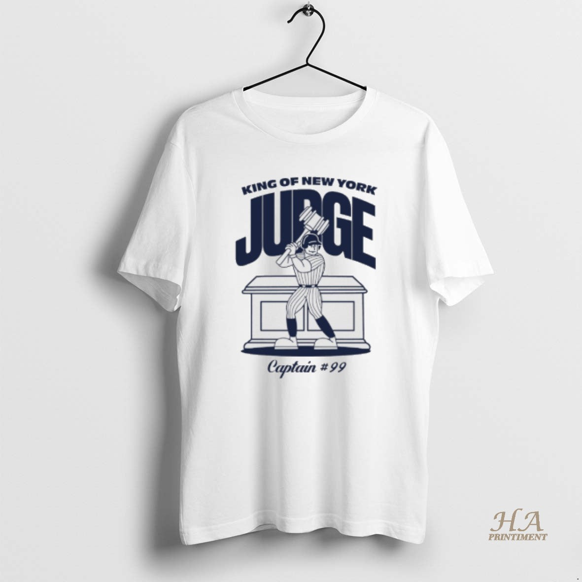 Official King Of New York Aaron Judge Captain 99 Superstar Cartoon Shirt Hoodie Sweatshirt | PurePodTees.com