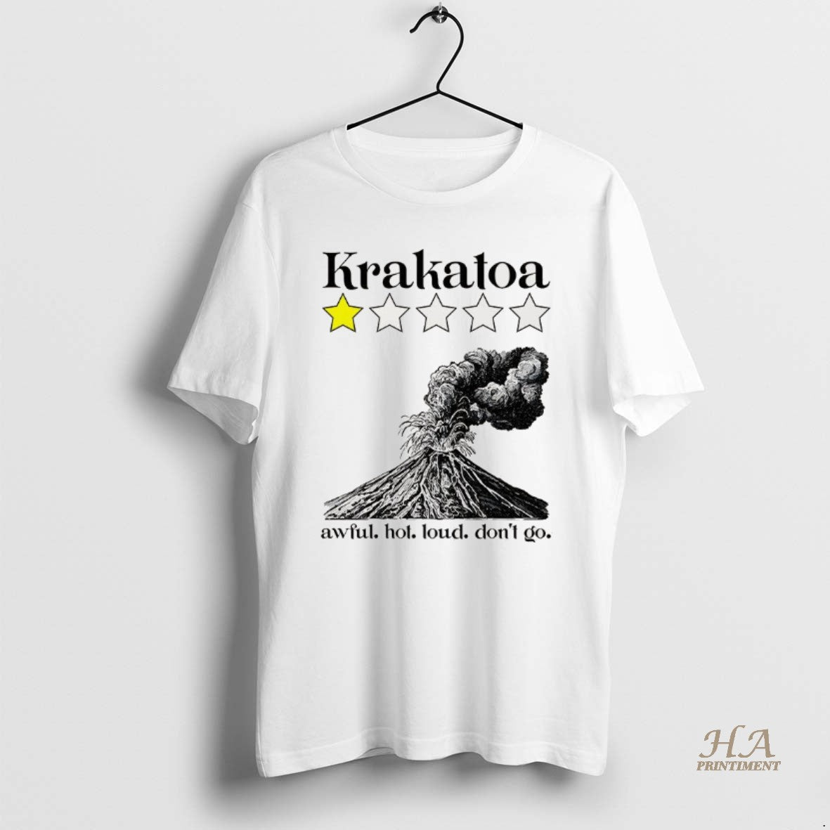 Official Krakatoa Awful Hot Loud Dont Go 1 Star Shirt Hoodie Sweatshirt | PurePodTees.com