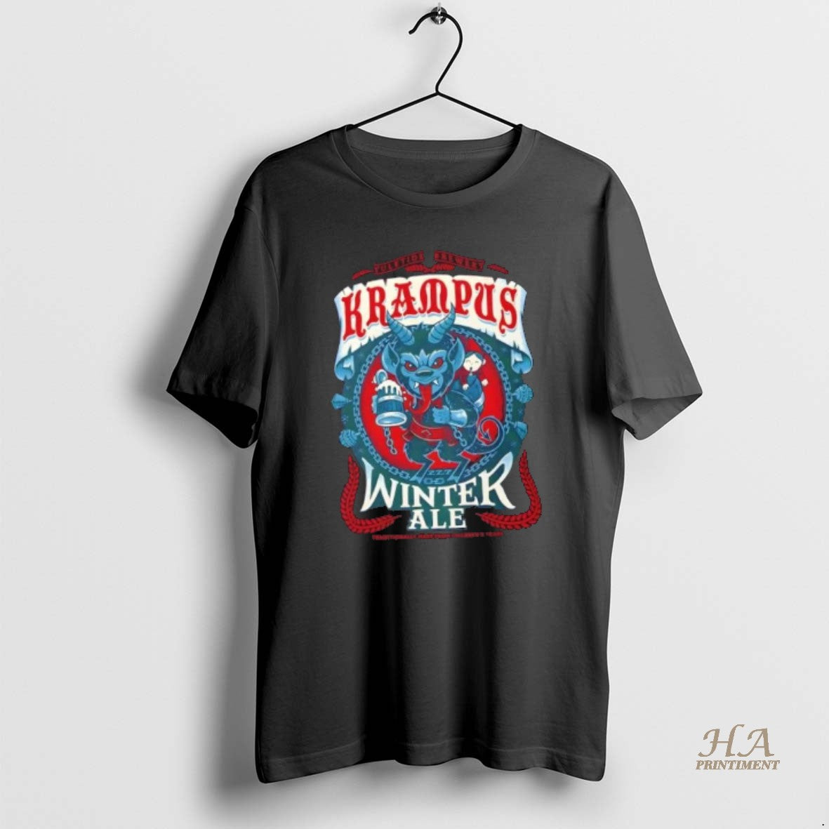 Official Krampus Winter Ale Gothic Christmas Shirt Hoodie Sweatshirt | PurePodTees.com
