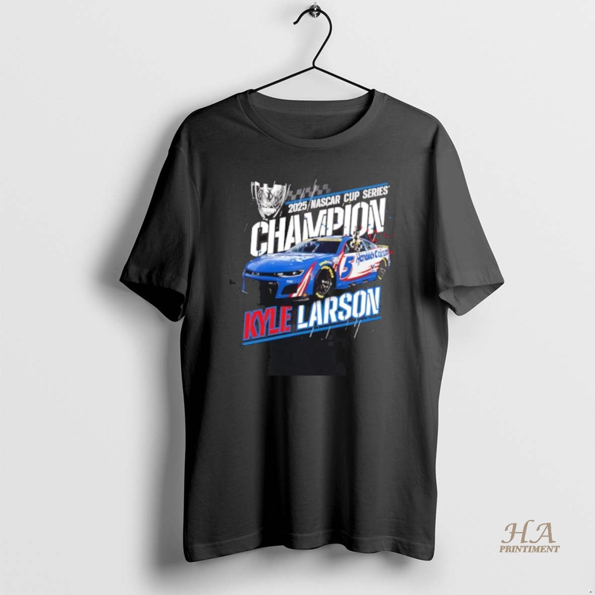 Official Kyle Larson 2025 Nascar Cup Series Champions Shirt Hoodie Sweatshirt | PurePodTees.com
