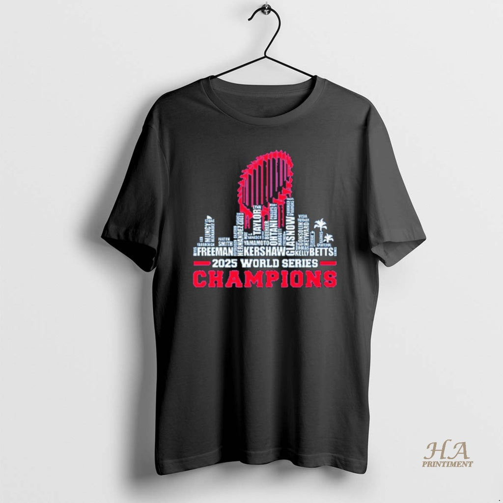 Official La Baseball 2025 All Team Player Champions Shirt Hoodie Sweatshirt | PurePodTees.com