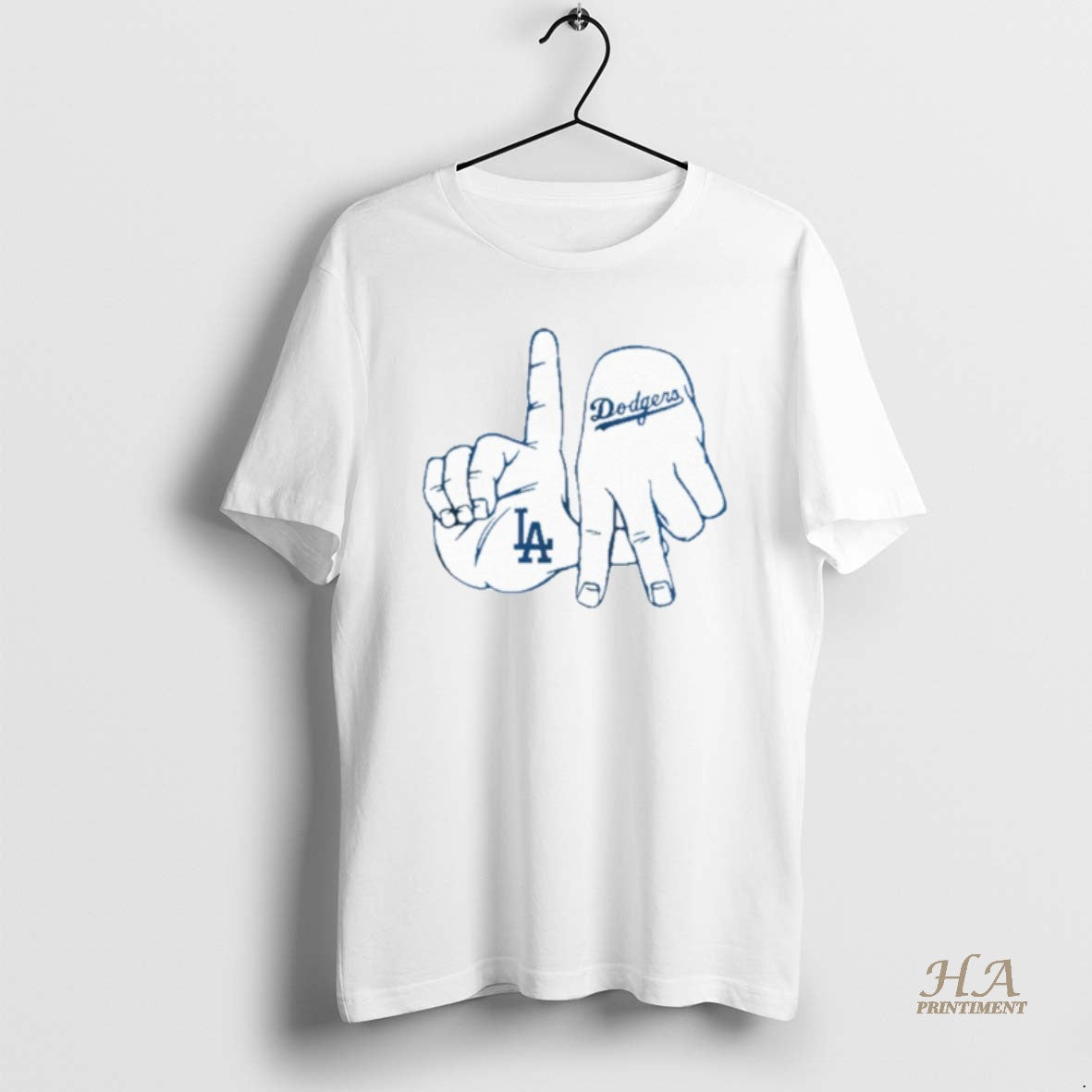 Official La Dodgers Hand Sign Shirt Hoodie Sweatshirt | PurePodTees.com