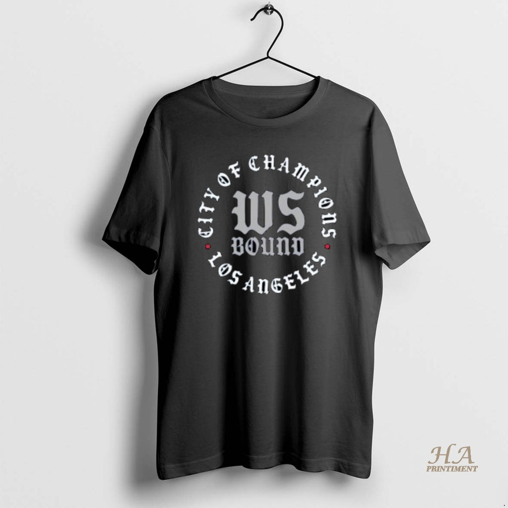 Official La Dodgers World Series Bound City Of Champions 2025 Shirt Hoodie Sweatshirt | PurePodTees.com