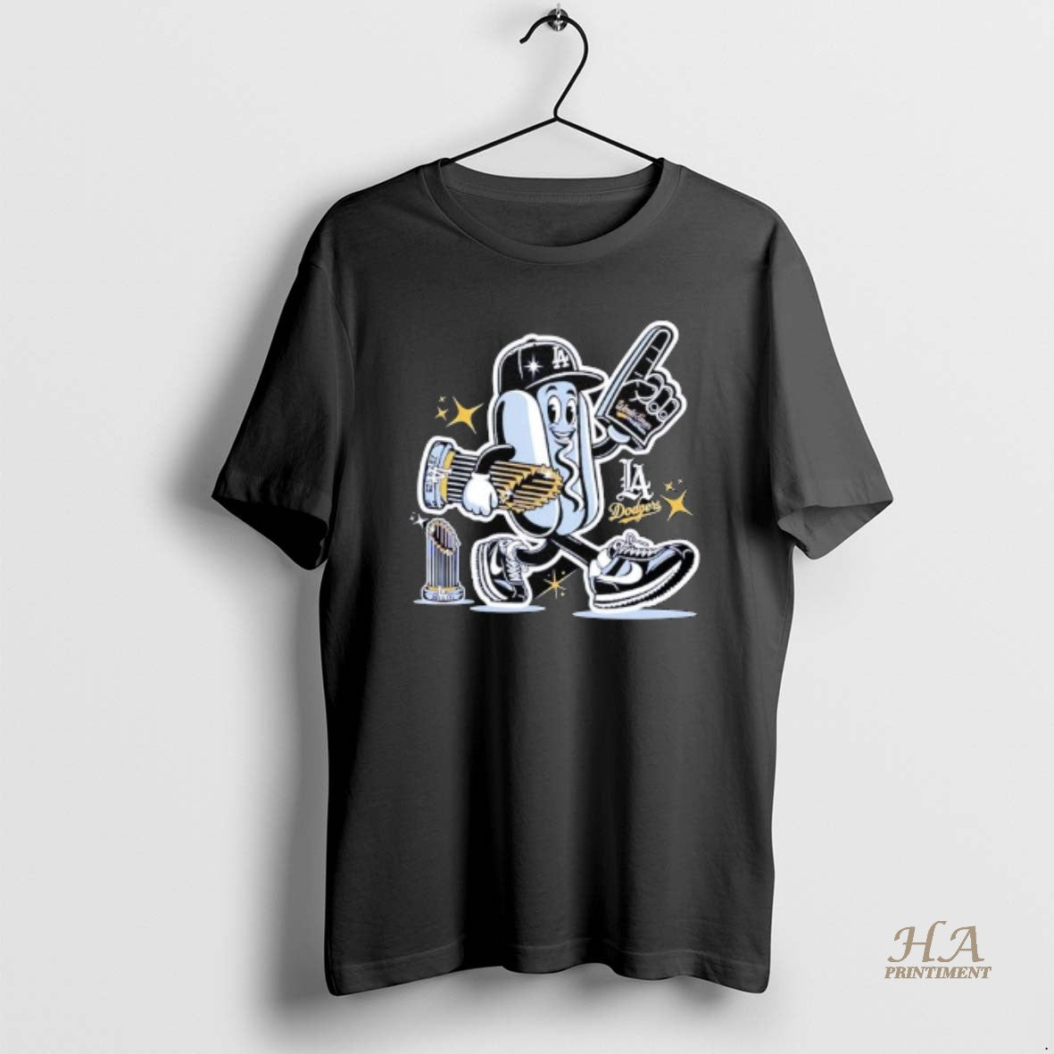 Official La Dodgers World Series Champions Hot Dog Cartoon Mascot 2024 25 Shirt Hoodie Sweatshirt | PurePodTees.com