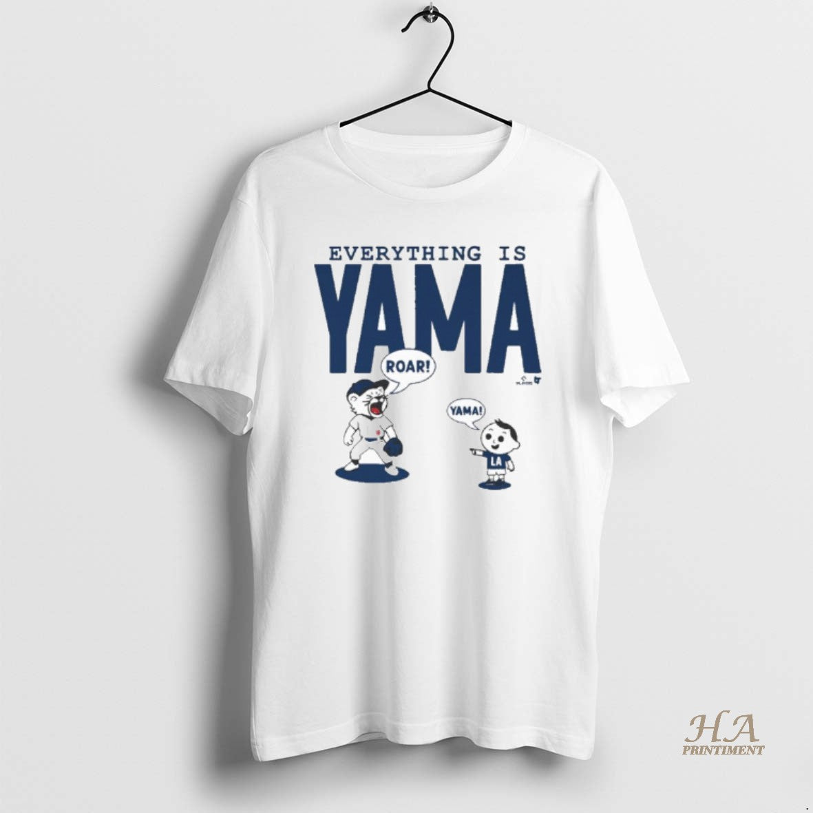 Official La Baseball Everything Is Yoshinobu Yamamoto Shirt Hoodie Sweatshirt | PurePodTees.com
