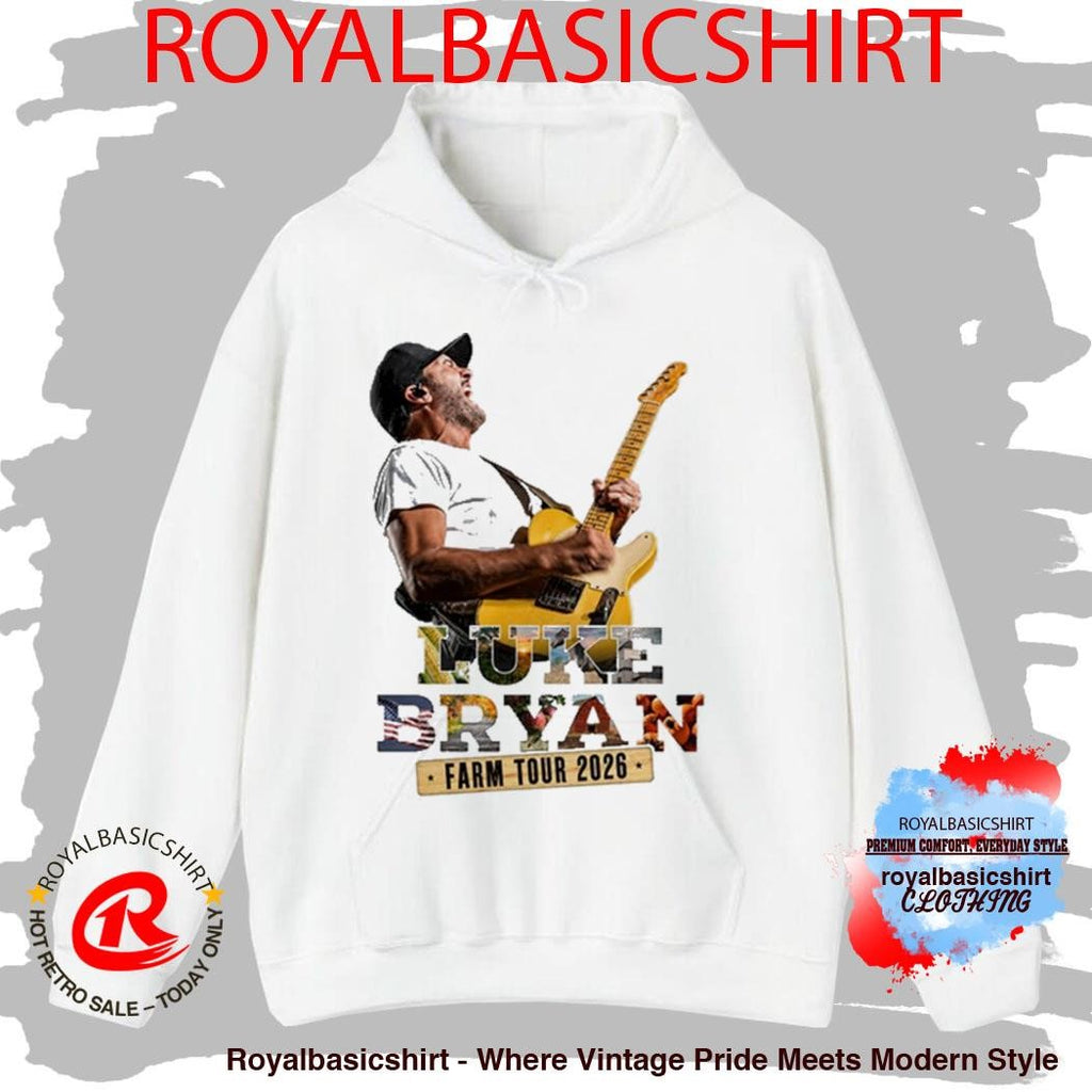 Latrobe, PA Luke Bryan Farm Tour 2026 Shirt