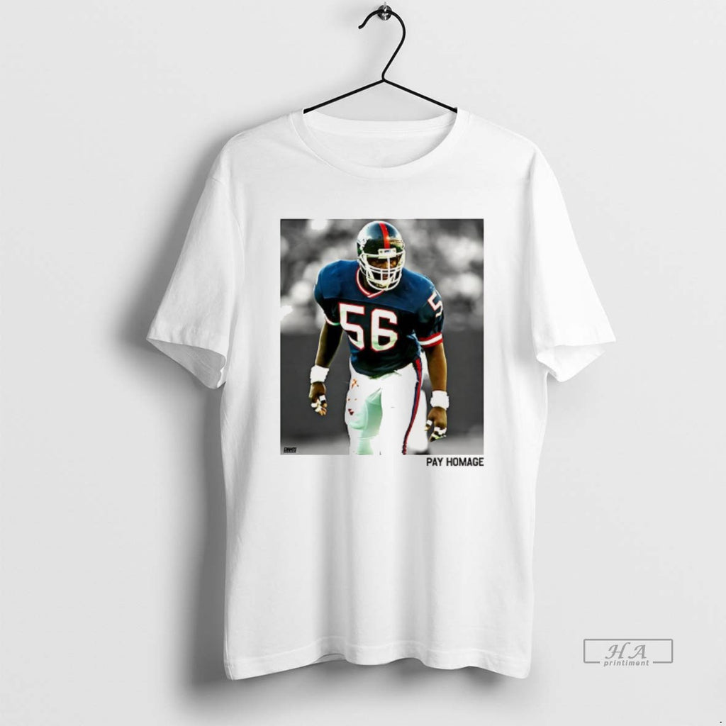 Official Lawrence Taylor New York Giants Football Pay Homage