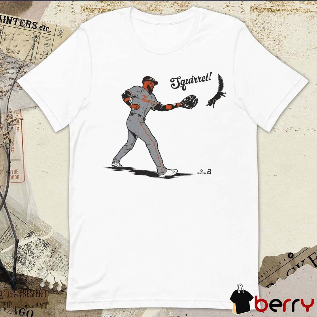 Leody Tavares Squirrel Baltimore Orioles MLB 2026 t-shirt