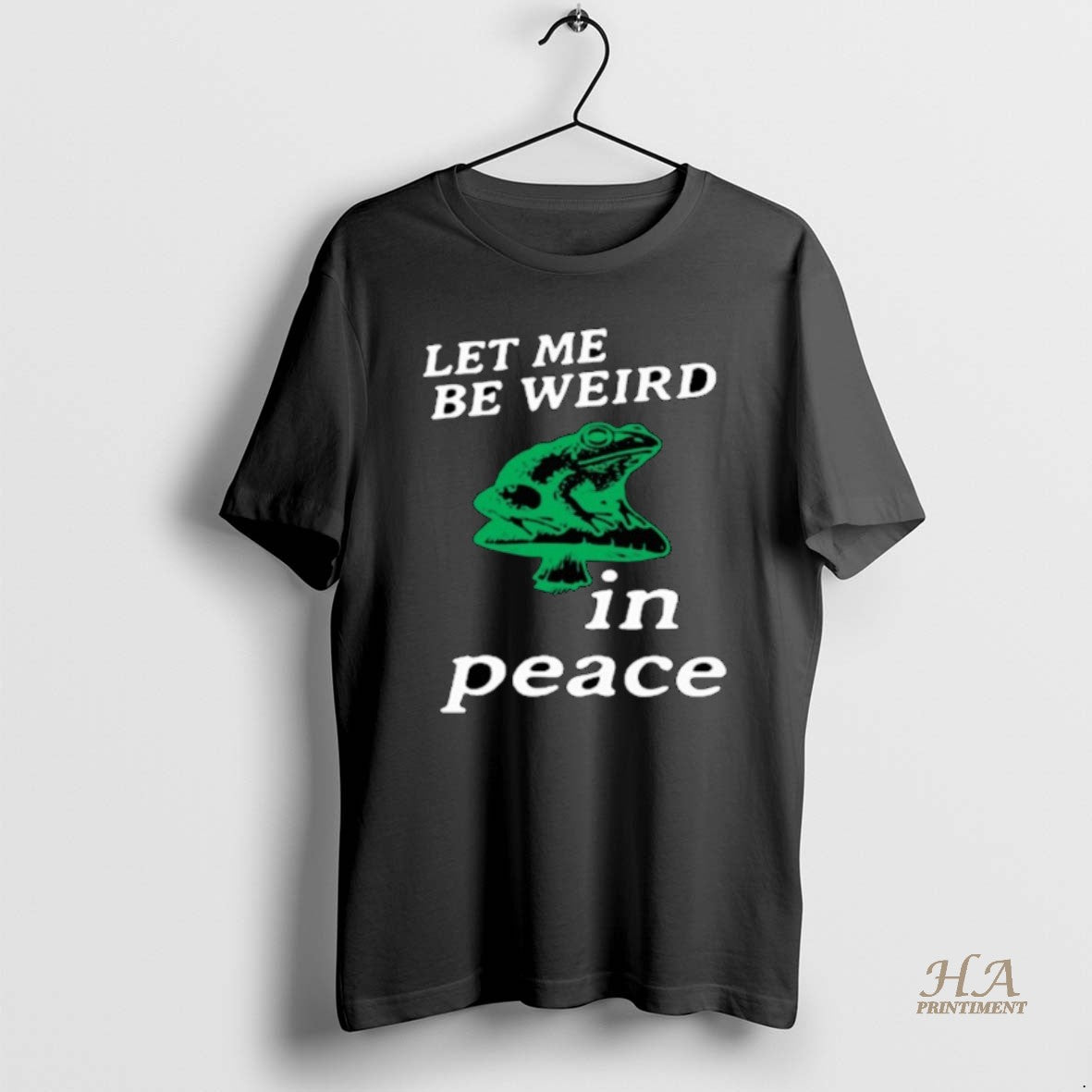 Official Let Me Be Weird In Peace Frog Shirt Hoodie Sweatshirt | PurePodTees.com