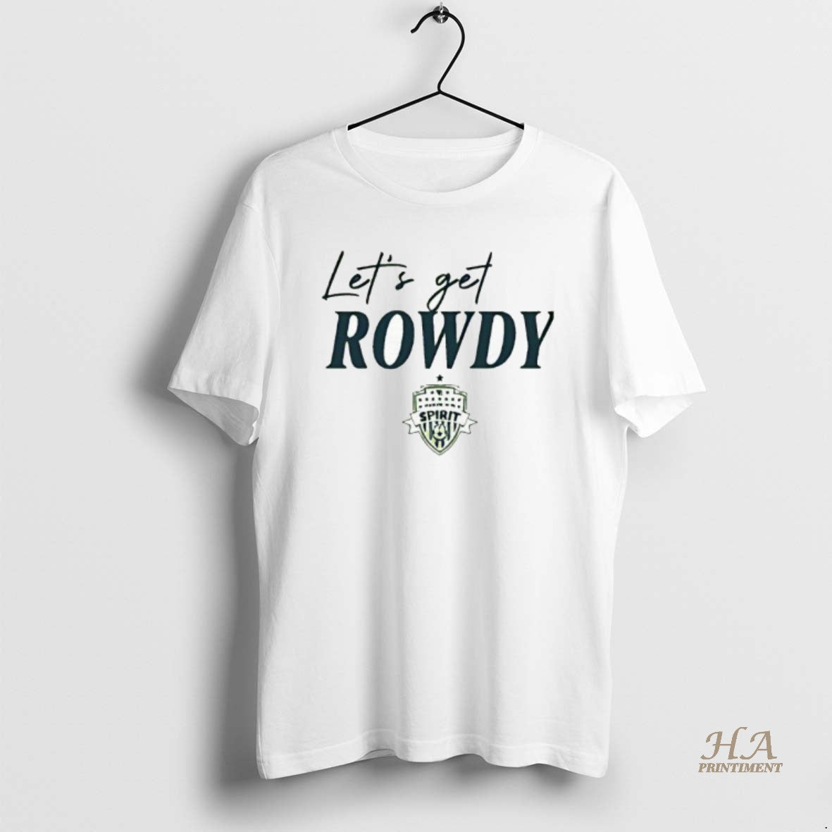 Official Lets Get Rowdy Washington Spirit Shirt Hoodie Sweatshirt | PurePodTees.com