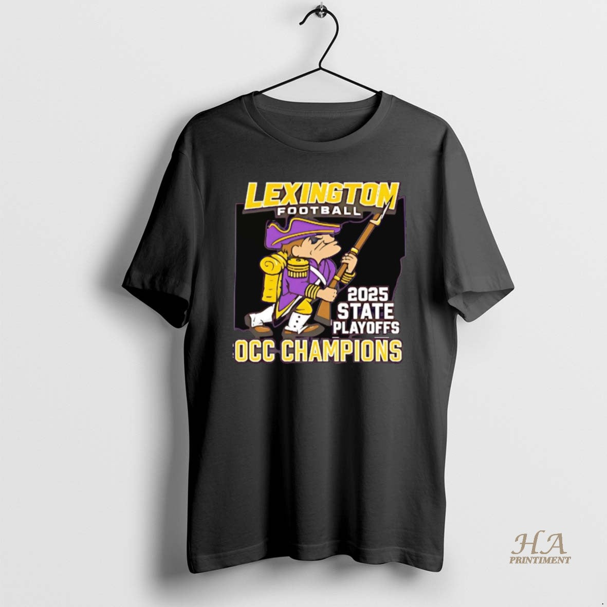 Official Lexington Football 2025 State Playoffs Occ Champions Shirt Hoodie Sweatshirt | PurePodTees.com