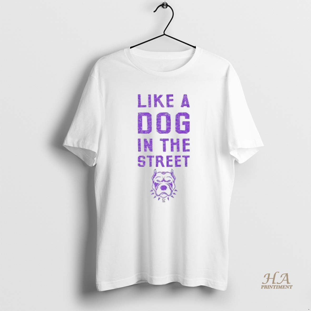 Official Like A Dog In The Street Pitbull Shirt Hoodie Sweatshirt | PurePodTees.com
