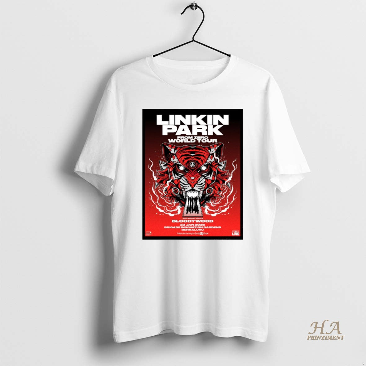 Official Linkin Park From Zero World Tour Bloody Wood January 23 2026 Brigade Innovation Gardens Shirt Hoodie Sweatshirt