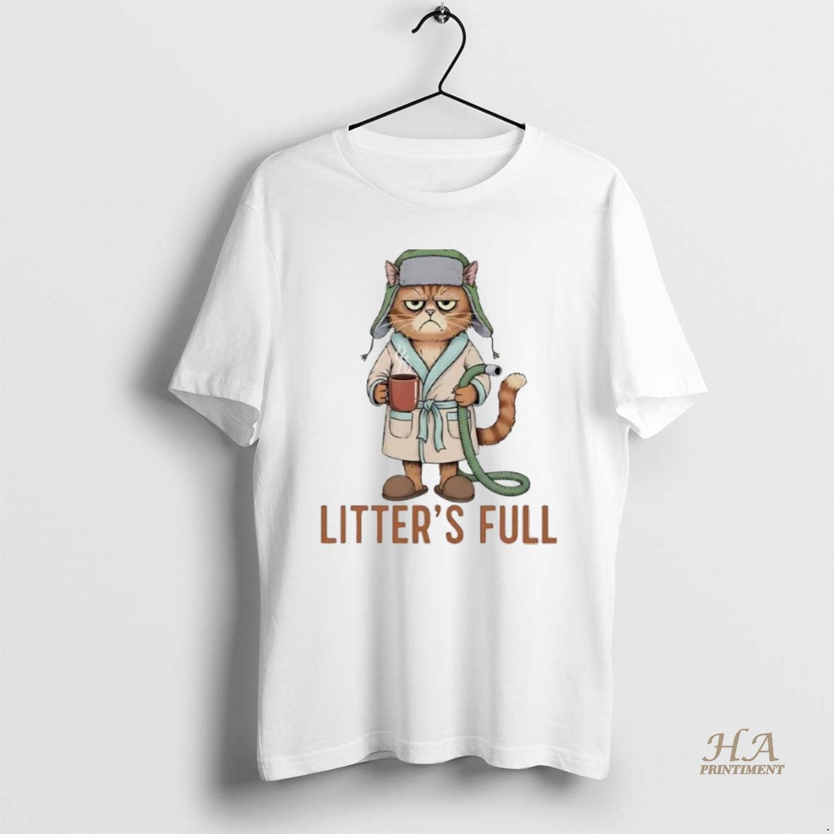 Official Litters Full Funny Cat Lovers Christmas Shirt Hoodie Sweatshirt | PurePodTees.com