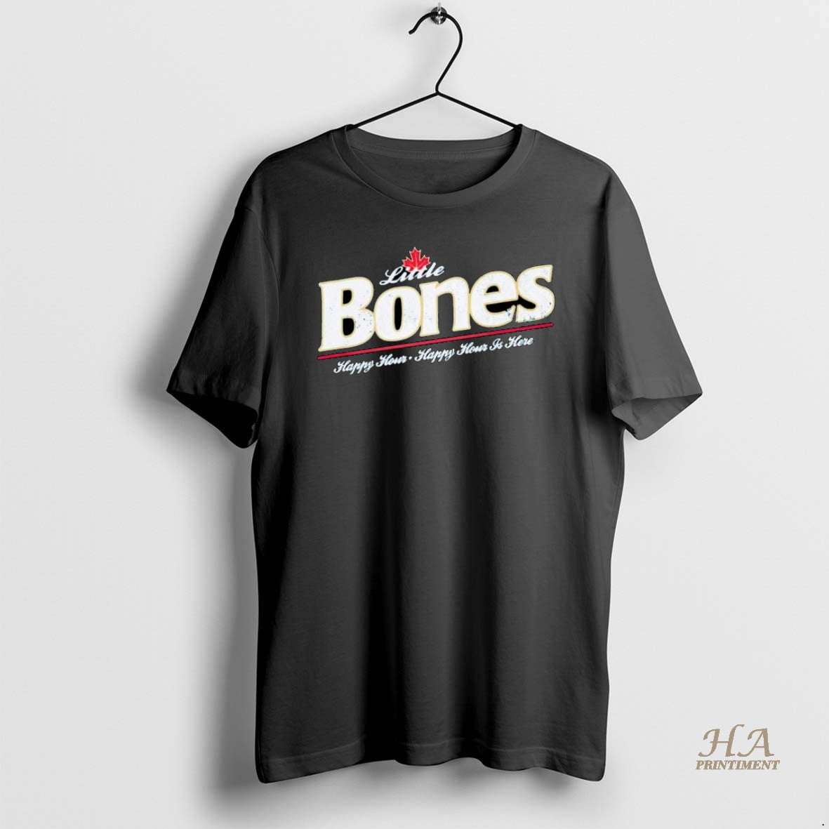 Official Little Bones Happy Hour Happy Hour Is Here Christmas Shirt Hoodie Sweatshirt | PurePodTees.com
