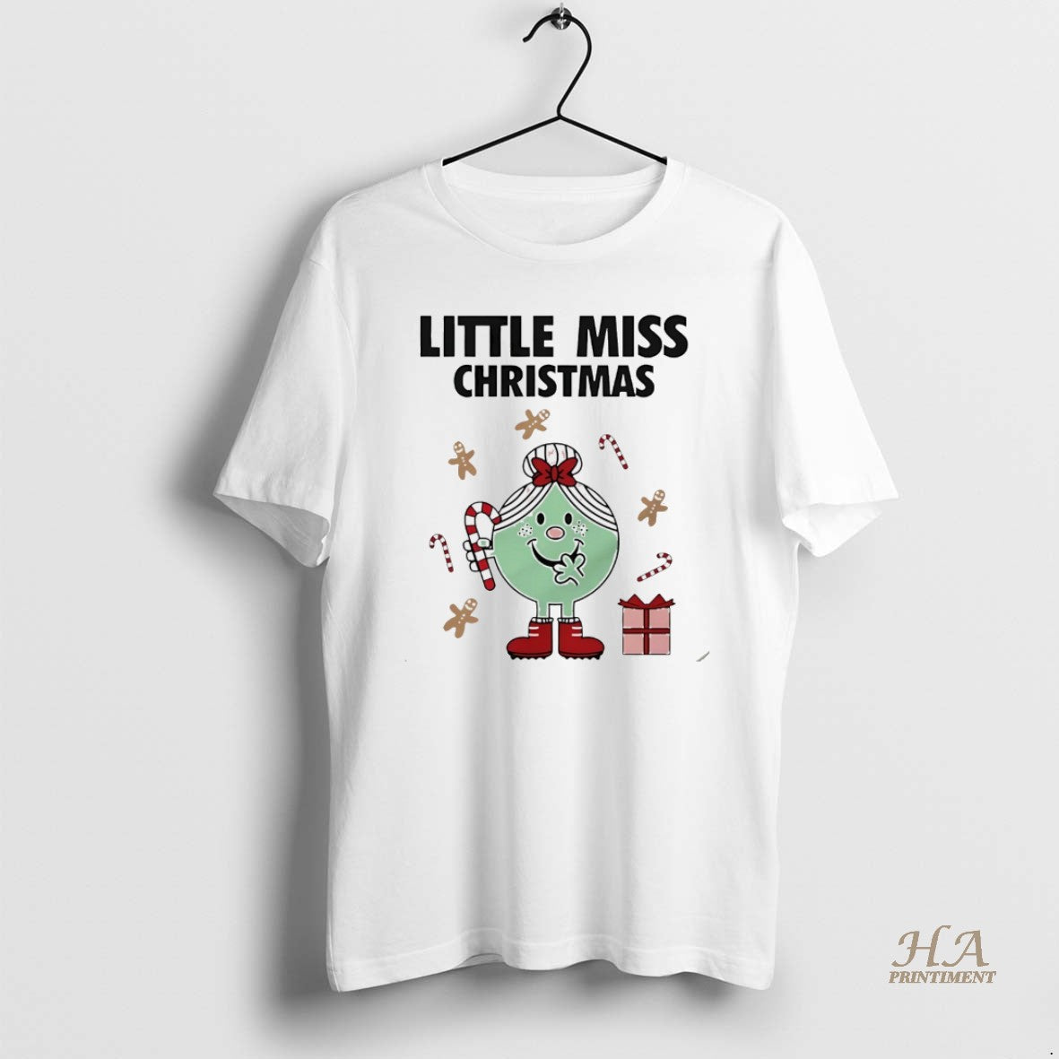 Official Little Miss Christmas White Shirt Hoodie Sweatshirt | PurePodTees.com