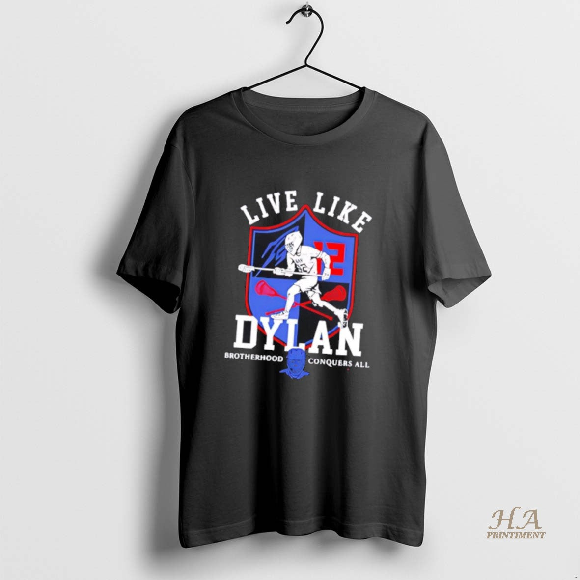 Official Live Like Dylan Veselic Brotherhood Conquers All Shirt Hoodie Sweatshirt | PurePodTees.com