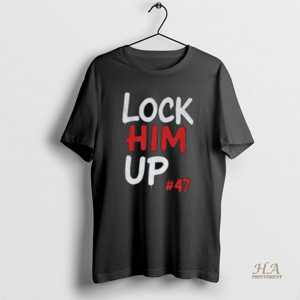 Official Lock Him Up 47 Anti Trump Shirt Hoodie Sweatshirt | PurePodTees.com