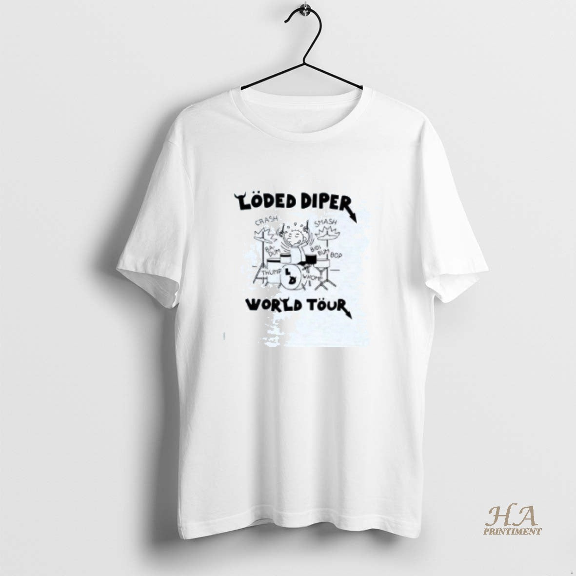 Official Loded Diper World Tour Shirt Hoodie Sweatshirt | PurePodTees.com