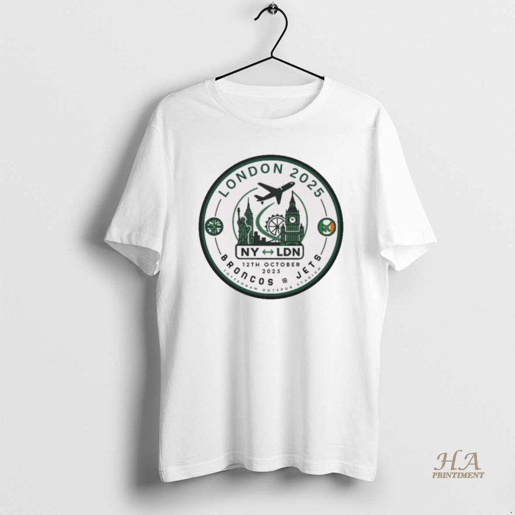 Official London 2025 Game Ny Ldn 12th October 2025 Broncos At Jets Tottenham Hotspur Stadium Shirt Hoodie Sweatshirt