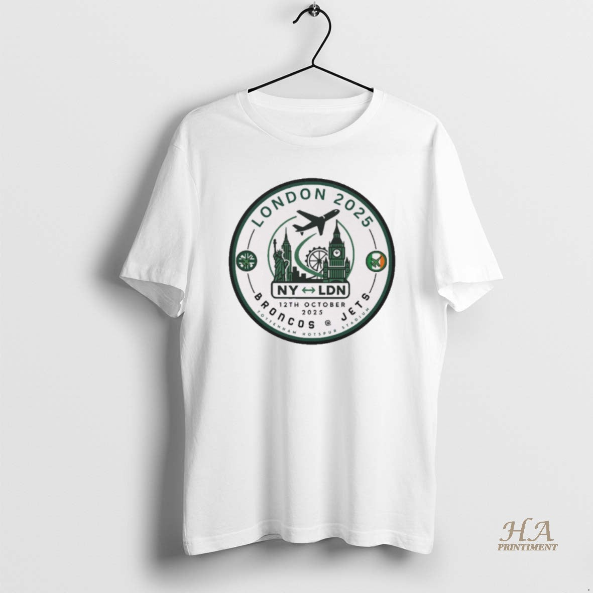 Official London 2025 Game Ny Ldn 12th October 2025 Broncos At Jets Tottenham Hotspur Stadium Shirt Hoodie Sweatshirt