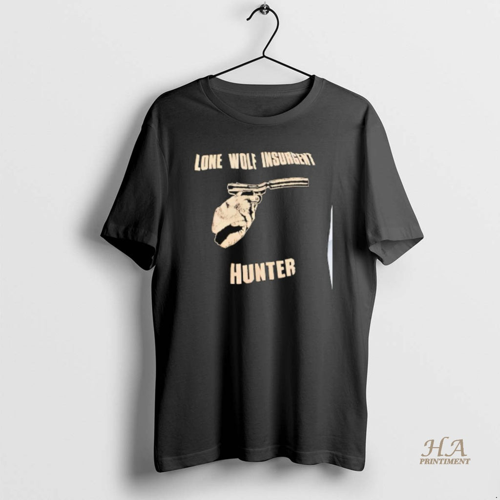 Official Lone Wolf Insurgent Hunter Hand Holding A Handgun Shirt Hoodie Sweatshirt | PurePodTees.com