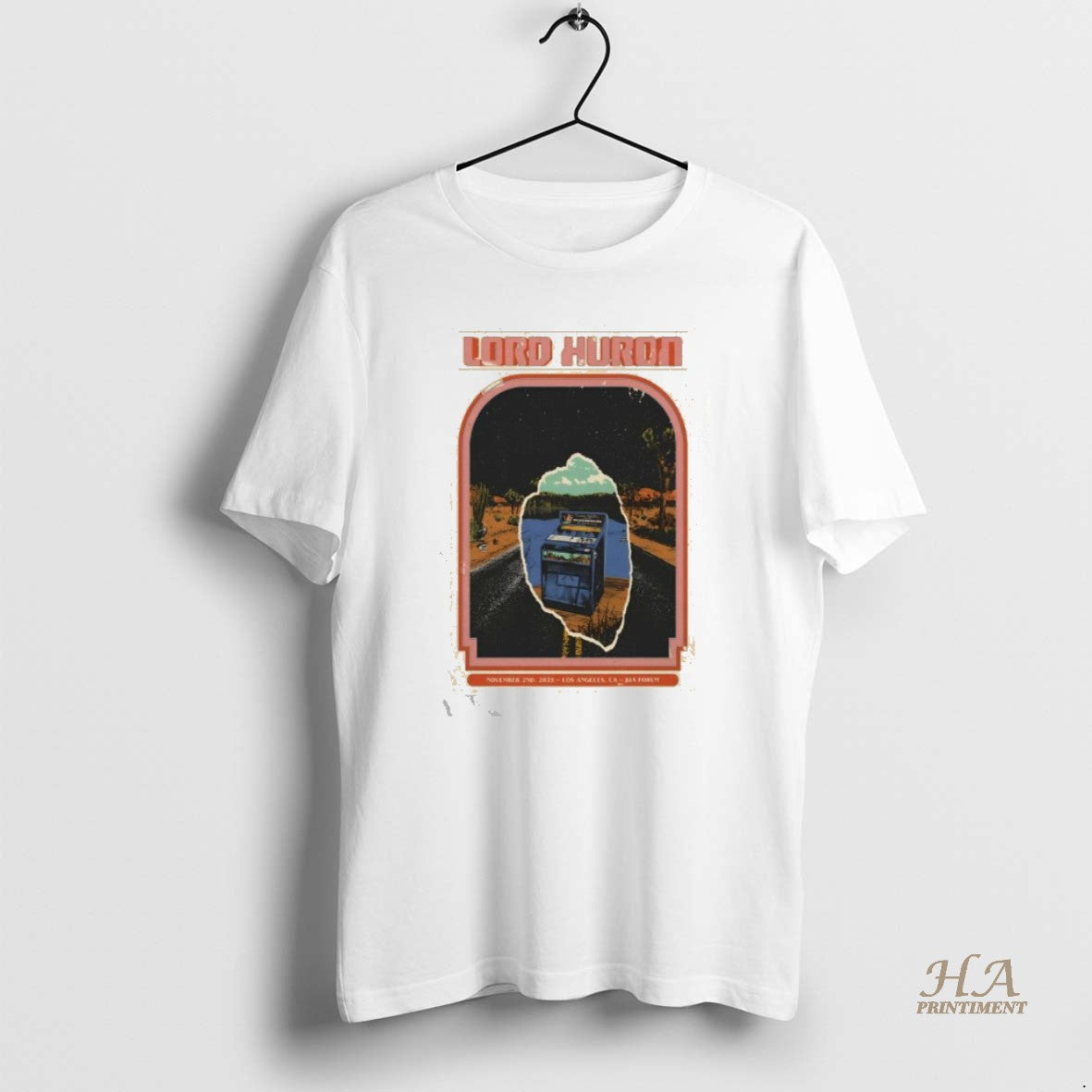 Official Lord Huron Los Angeles Tour On Nov 2 2025 Shirt Hoodie Sweatshirt | PurePodTees.com