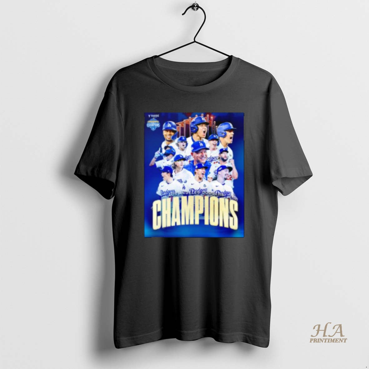 Official Los Angeles Dodgers 2024 2025 World Series Champions Shirt Hoodie Sweatshirt | PurePodTees.com