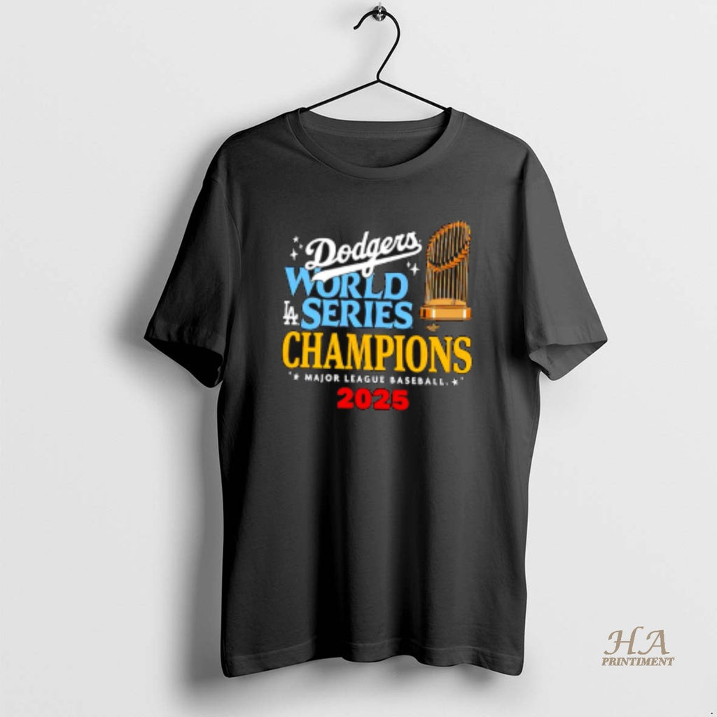 Official Los Angeles Dodgers 2025 Mlb World Series Champions Shirt Hoodie Sweatshirt | PurePodTees.com