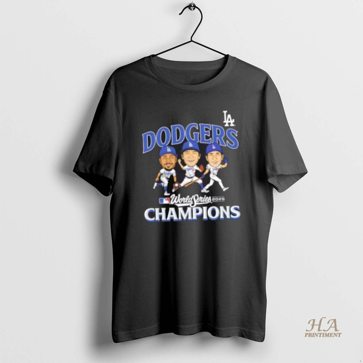 Official Los Angeles Dodgers 2025 World Series Champions Appeal Play Cartoon Shirt Hoodie Sweatshirt | PurePodTees.com