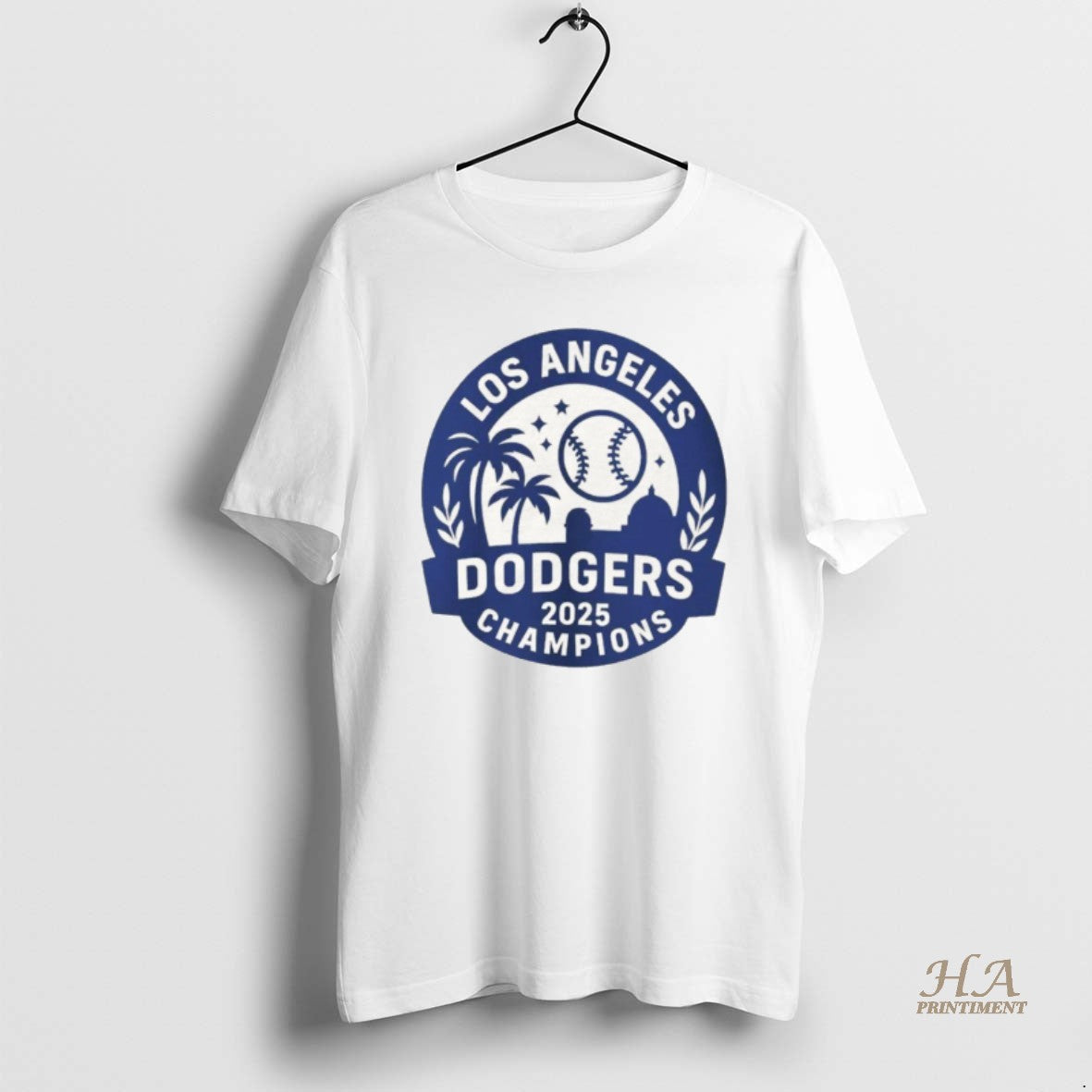 Official Los Angeles Dodgers 2025 World Series Champions Mlb Logo Shirt Hoodie Sweatshirt | PurePodTees.com