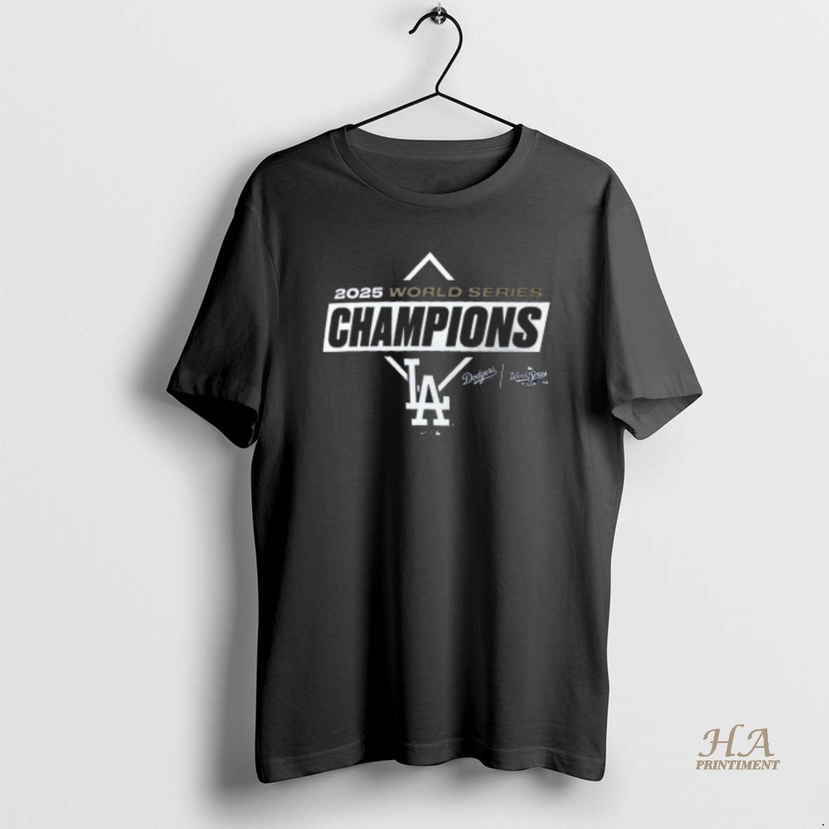 Official Los Angeles Dodgers 2025 World Series Champions Team Logo Shirt Hoodie Sweatshirt | PurePodTees.com