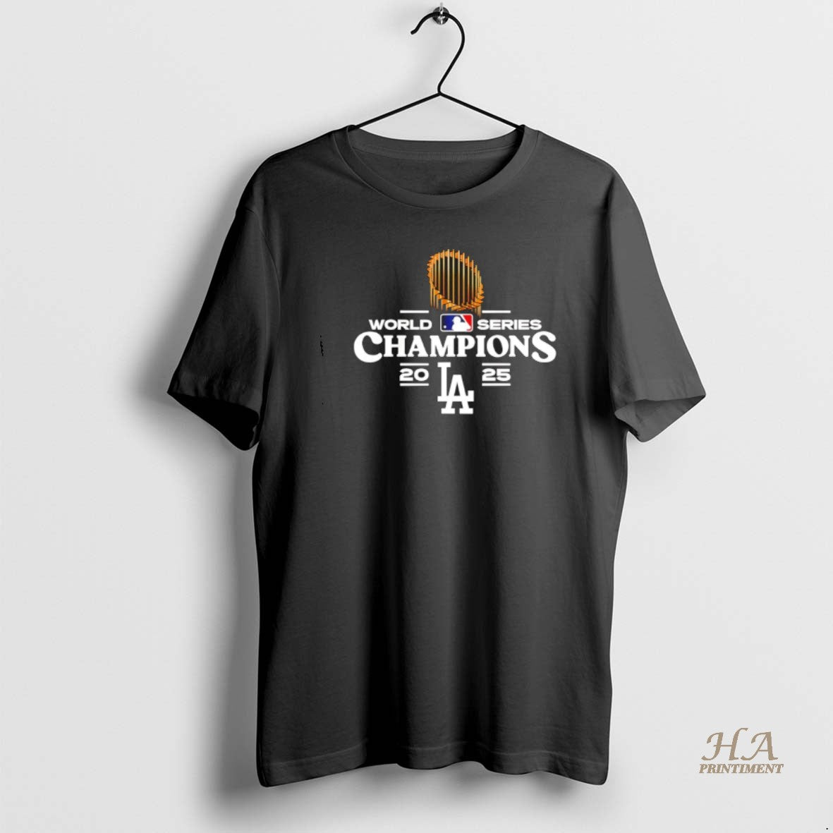 Official Los Angeles Dodgers 2025 World Series Champions Logo Shirt Hoodie Sweatshirt | PurePodTees.com