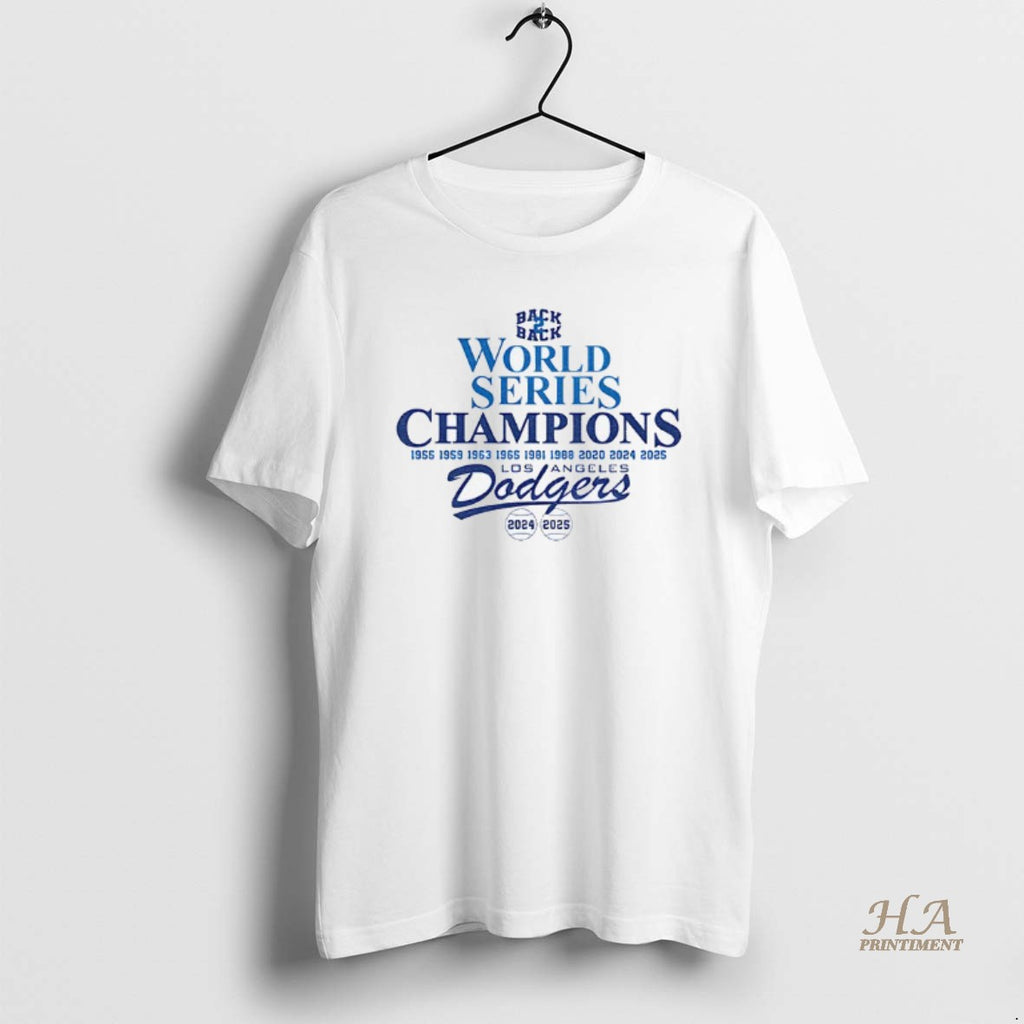 Official Los Angeles Dodgers 9x World Series 1955 2025 Dodgers Win Sports Fan Shirt Hoodie Sweatshirt | PurePodTees.com