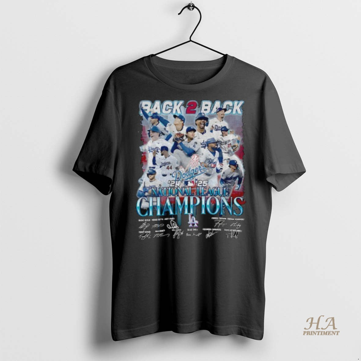 Official Los Angeles Dodgers Back 2 Back 2025 World Series Champions Legacy Mlb Signatures Shirt Hoodie Sweatshirt