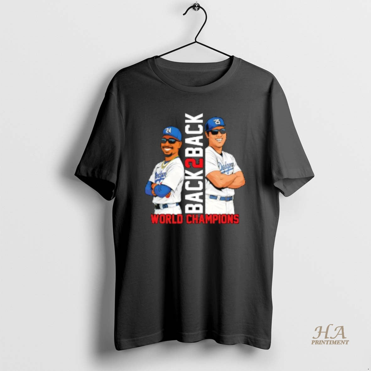 Official Los Angeles Dodgers Back2back Championship Shirt Hoodie Sweatshirt | PurePodTees.com