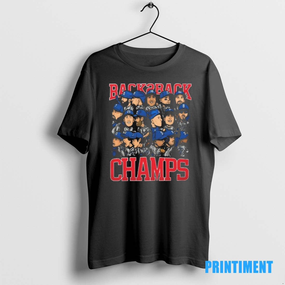 Official Los Angeles Dodgers Defeat Toronto Blue Jays 2025 Back To Back World Champions Caricatures Shirt Hoodie Sweatshirt