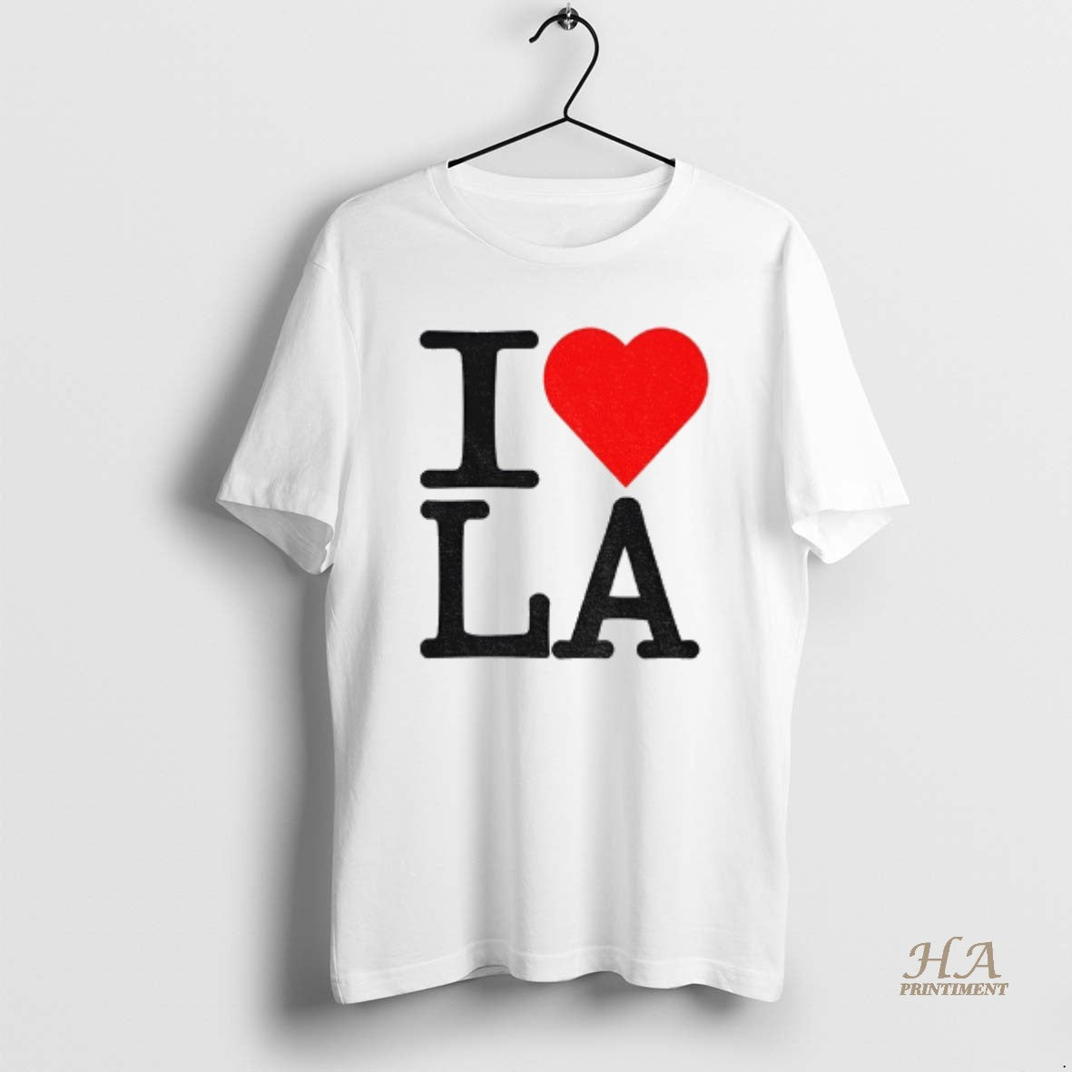 Official Los Angeles Dodgers Fan I Love La Shirt Hoodie Sweatshirt | PurePodTees.com