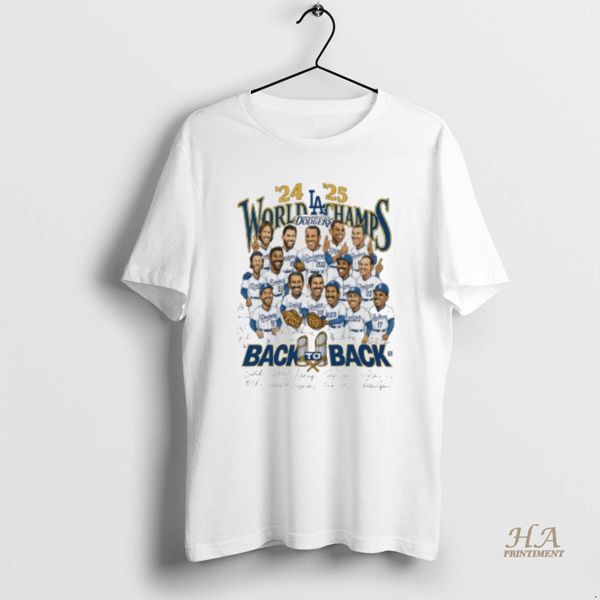 Official Los Angeles Dodgers Legends Back To Back 24 25 World Series Champions Signature Shirt Hoodie Sweatshirt
