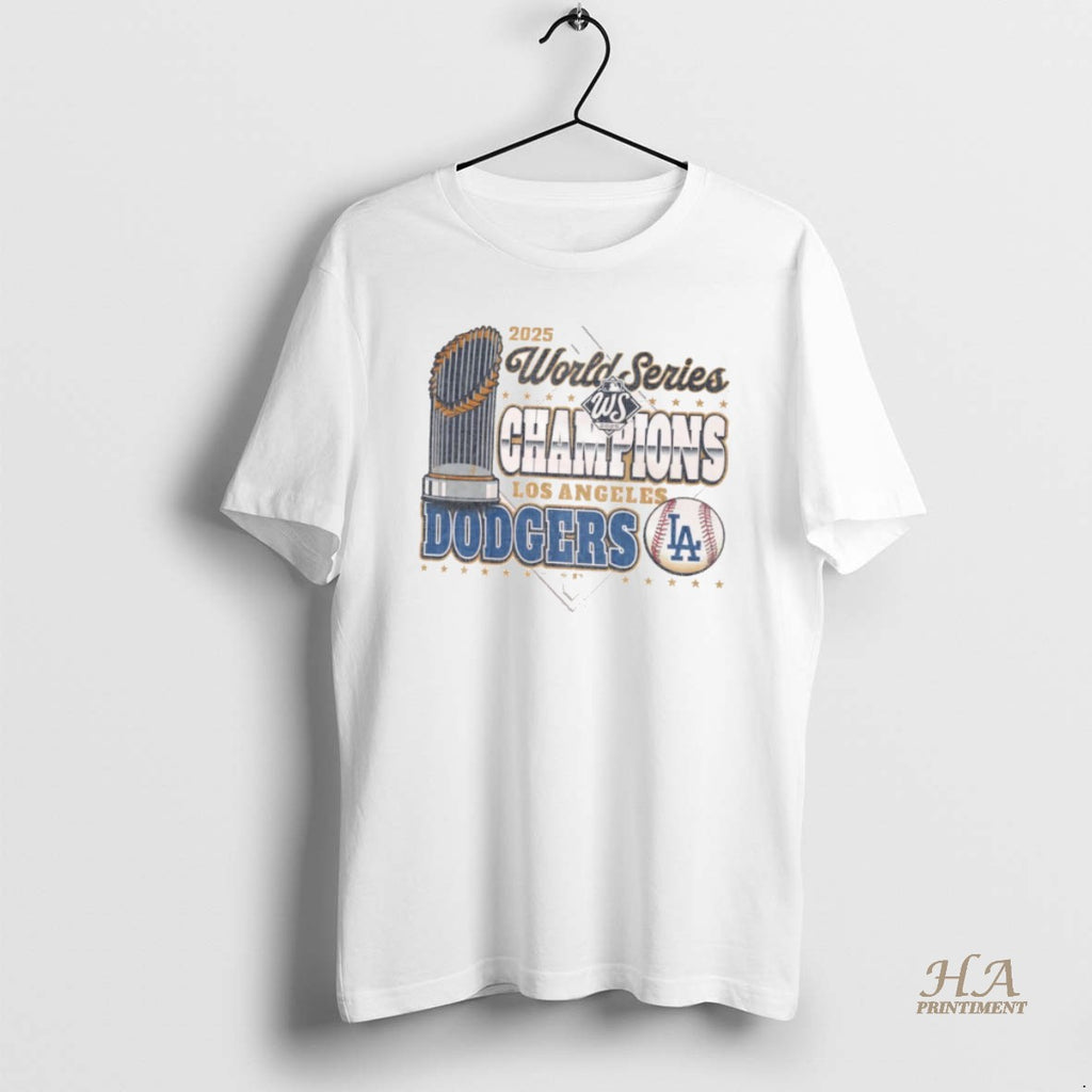 Official Los Angeles Dodgers Mlb World Series Champions 2025 Vintage Shirt Hoodie Sweatshirt | PurePodTees.com