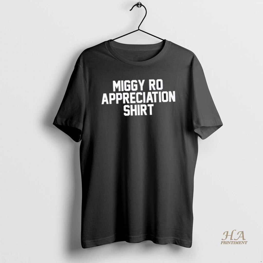 Official Los Angeles Dodgers Miggy Rojas Appreciation Shirt Hoodie Sweatshirt | PurePodTees.com