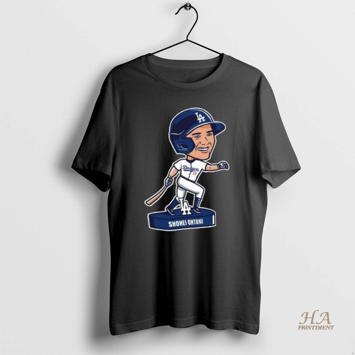 Official Los Angeles Dodgers Shohei Ohtani Bobblehead Shirt Hoodie Sweatshirt | PurePodTees.com