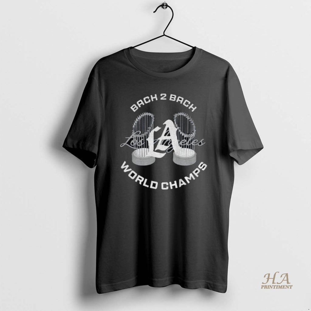 Official Los Angeles Dodgers World Champs Back To Back Shirt Hoodie Sweatshirt | PurePodTees.com