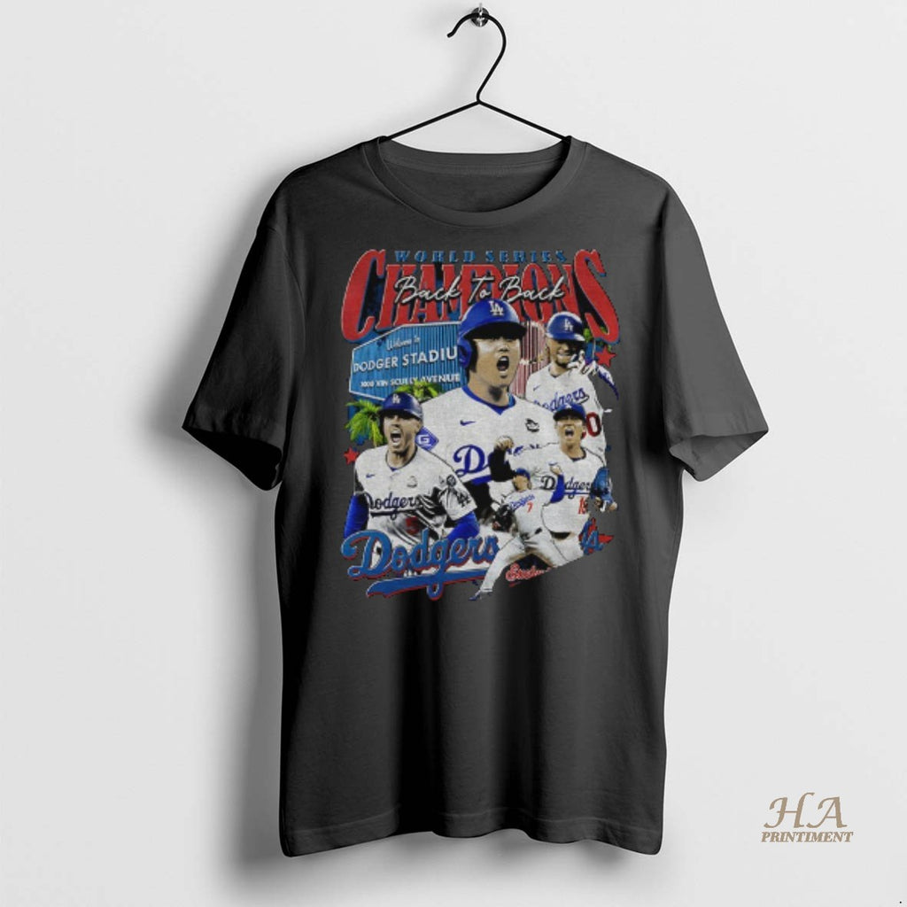 Official Los Angeles Dodgers World Series Back To Back Dodgers Stadium 300 Vin Scully Avenue Shirt Hoodie Sweatshirt