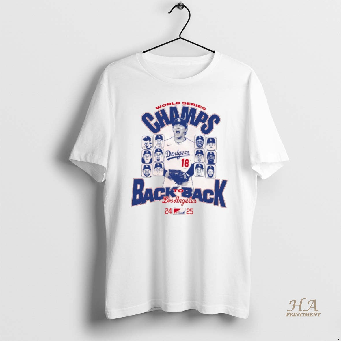 Official Los Angeles Dodgers Back To Back World Series Champs 2024 2025 Shirt Hoodie Sweatshirt | PurePodTees.com