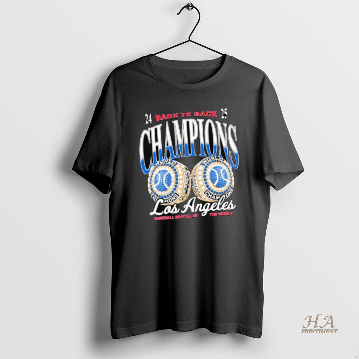 Official Los Angeles Dodgers Baseball Capital Of The World 2024 2025 Back To Back Champions Shirt Hoodie Sweatshirt