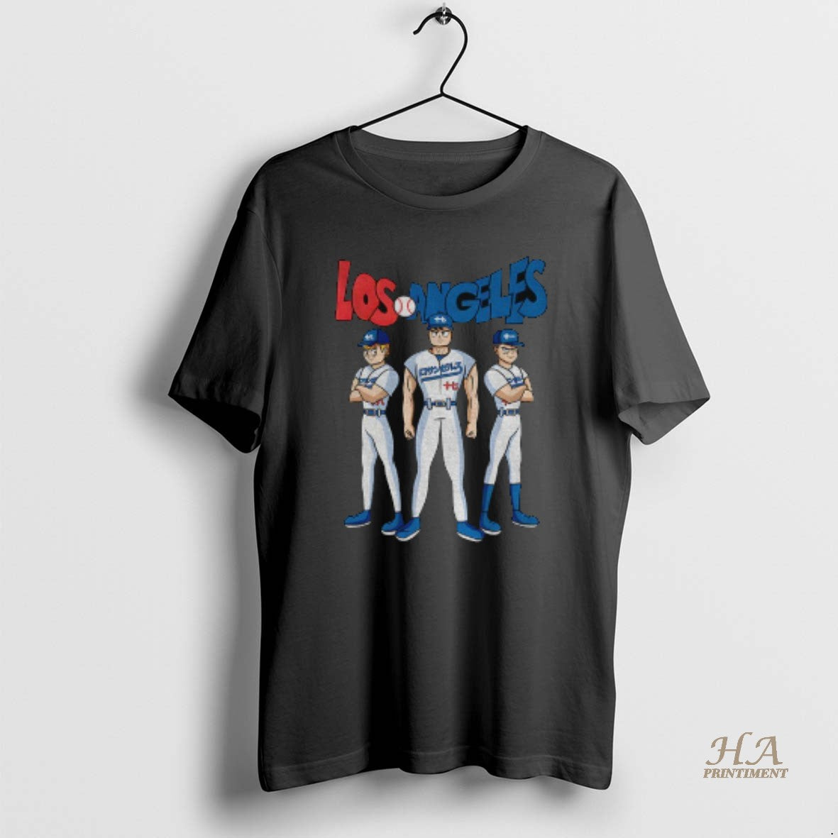Official Los Angeles Dodgers Baseball X Gragon Ball Z Shirt Hoodie Sweatshirt | PurePodTees.com